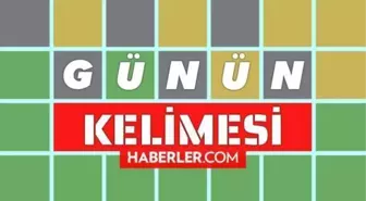 Wordle günün kelimesi nedir? 15 Eylül Wordle Türkçe - İngilizce bugünkü kelime ne? Wordle İngilizce günün kelimesi ne?