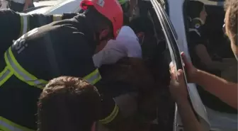 Aydın gündem haberi: Didim'de 2 otomobil çarpıştı: 5 yaralı