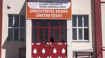 Mesleki ve Teknik Anadolu Lisesi öğrencileri günde 7 bin ekmek üretiyor