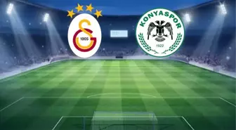 Galatasaray'ın konuğu lider Konyaspor! İlk 11'ler açıklandı