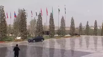 SEMERKANT - Cumhurbaşkanı Erdoğan, Şanghay İşbirliği Örgütü Zirvesi'nde (1)