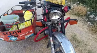 Son dakika haberleri | Sepetli motosiklet römorka çarptı: 2 yaralı