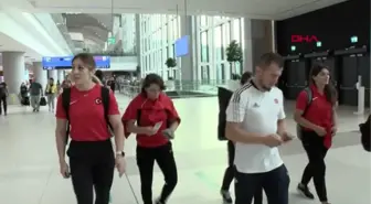 SPOR Dünya şampiyonu milli güreşçi Yasemin Adar Yiğit, yurda döndü