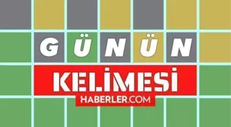 Wordle günün kelimesi nedir? 16 Eylül Wordle Türkçe - İngilizce bugünkü kelime ne? Wordle İngilizce günün kelimesi ne?