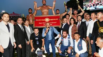Bigalı Mehmet Çavuş Yağlı Pehlivan Güreşleri'nde başpehlivanı Ali Gürbüz oldu