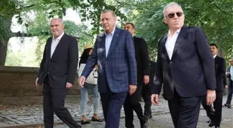 Cumhurbaşkanı Erdoğan ABD'de! Kritik zirve öncesinde Central Park'ta yürüyüş yaptı