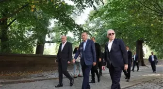 Cumhurbaşkanı Erdoğan, Central Park'ta yürüyüş yaptı