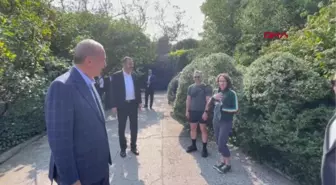 Cumhurbaşkanı Erdoğan, Central Park'ta yürüyüş yaptı