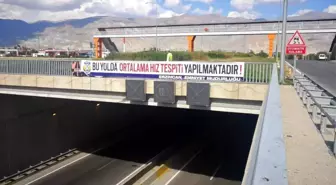 Erzincan haberleri | Erzincan'da ortalama hız ihlal tespit uyarı pankartları asıldı