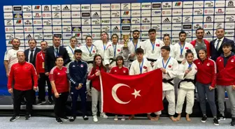 Son dakika haber: Gençler Avrupa Judo Şampiyonası'nda karma takımlarda Türkiye gümüş madalya kazandı