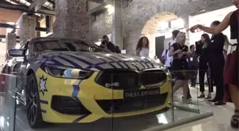 Jeff Koons, tasarladığı 'BMW M850i Gran Coupe' ile Contemporary Istanbul'da