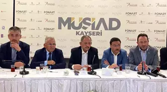 Mehmet Özhaseki MÜSİAD'IN konuğu oldu