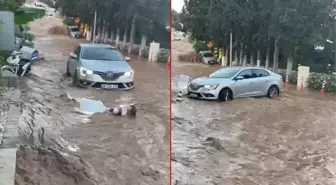 Bodrum'da bir yılda 6. kez patlayan isale hattı esnafı isyan ettirdi! Caddeler göle döndü