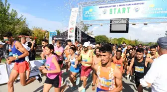 1. Saros Yarı Maratonu, 338 sporcunun katılımıyla düzenlendi