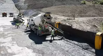 Başören Tekke Kavaklı Göletinde çalışmalar devam ediyor