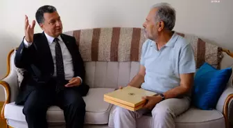Ebb Başkan Vekili Hasan Ünal, Kıbrıs Gazisi Ahmet Gök'ü Ziyaret Etti