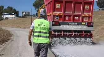 Aydın haber! Efeler Belediyesi, Yol Çalışmalarını Sürdürüyor