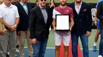 İstanbul Challenger TED Open Uluslararası Tenis Turnuvası'nda şampiyon Radu Albot oldu