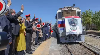 Van haberi... Tarım ve Orman Bakanı Kirişci 'İyilik Treni'nin Van'dan Pakistan'a uğurlanması töreninde konuştu Açıklaması