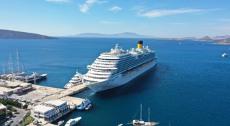Muğla ekonomi haberi | Bodrum'a 'Costa Venezia' gemisiyle bin 502 yolcu geldi