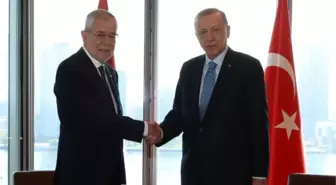 Cumhurbaşkanı Erdoğan, Avusturya Cumhurbaşkanı Bellen ile görüştü