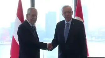 Cumhurbaşkanı Erdoğan, Avusturya Cumhurbaşkanı Van der Bellen ile görüştü