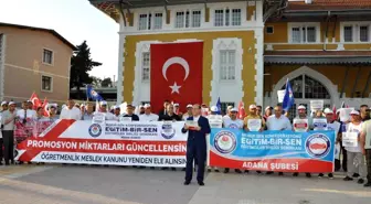 Eğitim çalışanları promosyonların güncellenmesini istedi