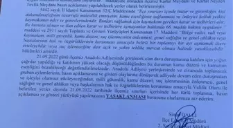 Son dakika haberi: İbb Başkanı Ekrem İmamoğlu'nun Yargılandığı Davanın Duruşması Öncesinde Kartal'da Toplantı, Gösteri ve Basın Açıklaması Yapılması Yasaklandı