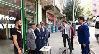 Sakarya haber! Kaymakam Sakarya ve Başkan Şeylan esnaf ziyaretinde bulundu