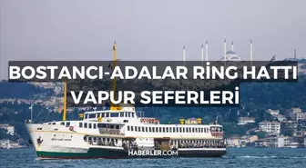 Bostancı-Adalar Ring Hattı vapuru var mı? Bostancı-Adalar Ring Hattı arası vapurlar çalışıyor mu? Bostancı-Adalar Ring Hattı'na giden vapurlar?