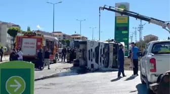 Freni boşalan kamyonun altında kalan acil tıp teknikeri Betül, öldü
