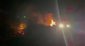 KAŞ'TAKİ YANGIN GECE KONTROL ALTINA ALINDI