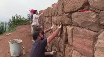 KAZILARDA KURUL KALESİ'NİN 5'TE 3'Ü AÇIĞA ÇIKARILDI