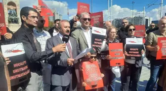 Ermenistan'ın Azerbaycan'a saldırılarını protesto etmek isteyenler Taksim'de toplandı