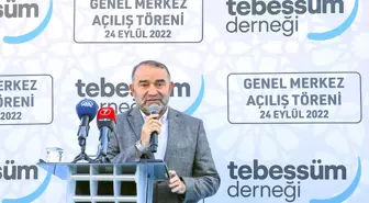 Tebessüm Derneğinin Üsküdar'daki genel merkezinin açılışı yapıldı