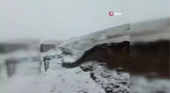 Rize gündem haberleri... Rize'nin yüksek kesimlerine mevsimin ilk karı yağdı