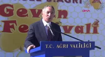 5'İNCİ GELENEKSEL AĞRI GEVEN BALI FESTİVALİ BAŞLADI