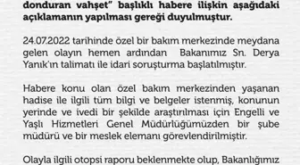 Son dakika haber! Aile Bakanlığı, Otizmli Gencin Özel Bir Bakımevinde Öldürüldüğü İddiası İçin İdari İnceleme Başlattı