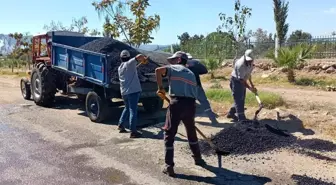 Aydın haberi: Köşk'te asfalt çalışmaları devam ediyor