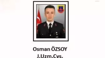 Son dakika haberleri... Msb: Jandarma Uzman Çavuş Osman Özsoy Şehit Oldu