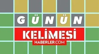 Wordle günün kelimesi nedir? 27 Eylül Wordle Türkçe - İngilizce bugünkü kelime ne? Wordle İngilizce günün kelimesi ne?