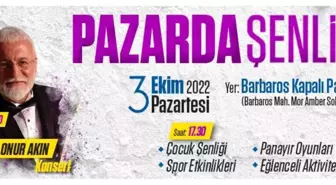 Ataşehir Belediyesi'nden Barbaros Kapalı Pazar Alanı'nın Açılışına Özel Etkinlikler