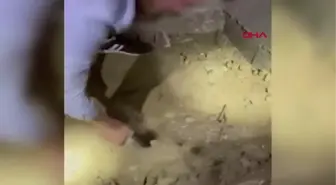 KONYA-ŞÖMİNENİN ALTINDA TOPRAĞA GÖMÜLÜ UYUŞTURUCU ELE GEÇİRİLDİ