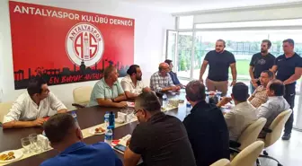 Antalyaspor Başkan Çetin, güreş takımını ağırladı