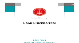 Sayıştay: 'Uşak Üniversitesi'nde 243 İşçinin Toplam 3 Bin 790 Gün Kullanılmamış Yıllık İzni Bulunduğu Tespit Edilmiştir'