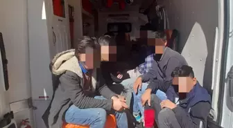 Son dakika haberleri | Ağrı'da özel şirkete ait ambulansta 12 düzensiz göçmen yakalandı