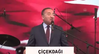 Adalet Bakanı Bozdağ, Kırşehir'de toplu açılış ve temel atma töreninde konuştu: (1)