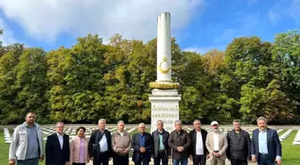 Başkan Büyükkılıç, Galiçya Cephesi Türk Şehitliği'ni ziyaret etti, TBMM Başkan Şentop ile görüştü