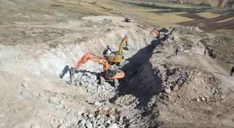 Sivas'ın su sorununu çözecek projenin ilk etabında çalışmalar sürüyor