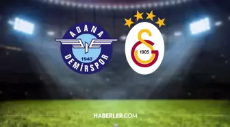 Adana Demirspor - Galatasaray maçı kaç kaç, maç bitti mi? 1 Ekim Cumartesi Süper Lig Adana Demirspor - Galatasaray maçının gollerini kim attı?